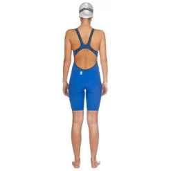 PERFORMANCE SWIMWEAR Arena Womens Powerskin Carbon Air 2 Open Back - Blue