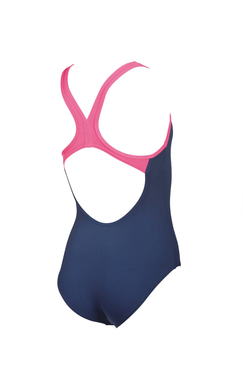 Arena Girls Big Logo Swim Pro Back One Piece - Navy Aphrodite TRAINING SWIMWEAR 4 Arena Girls Big Logo Swim Pro Back One Piece - Navy Aphrodite TRAINING SWIMWEAR