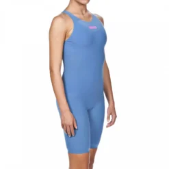 Arena Womens Powerskin R-Evo ONE Open Back - Blue Powder Pink PERFORMANCE SWIMWEAR