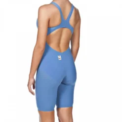 Arena Womens Powerskin R-Evo ONE Open Back - Blue Powder Pink PERFORMANCE SWIMWEAR