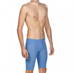 Arena Mens Powerskin R-Evo ONE Jammer - Blue Powder Pink PERFORMANCE SWIMWEAR