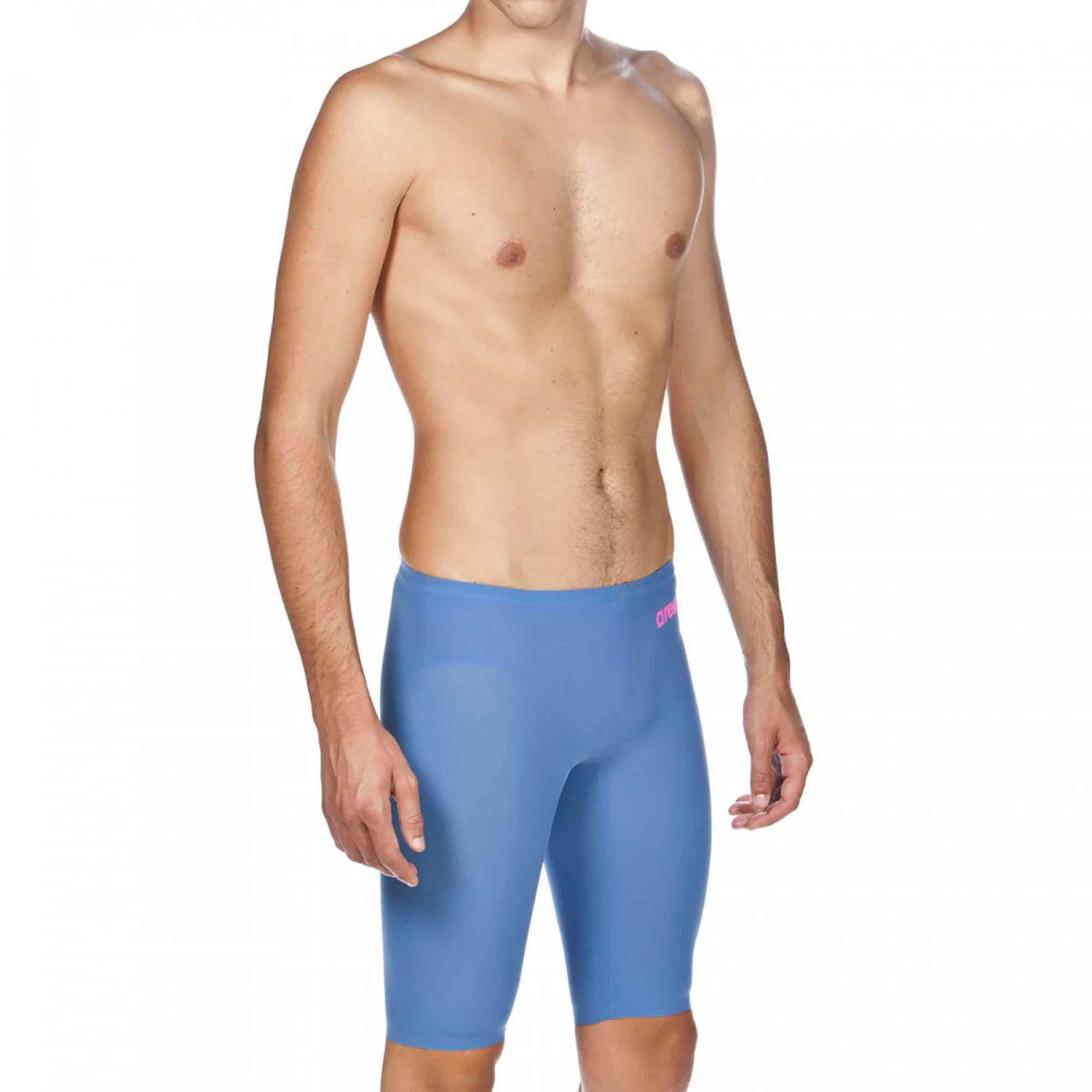 001440143_002_10.jpg Arena Mens Powerskin R-Evo ONE Jammer - Blue Powder Pink PERFORMANCE SWIMWEAR