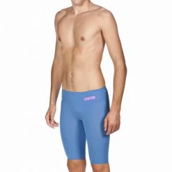 Arena Mens Powerskin R-Evo ONE Jammer - Blue Powder Pink PERFORMANCE SWIMWEAR 4 Arena Mens Powerskin R-Evo ONE Jammer - Blue Powder Pink PERFORMANCE SWIMWEAR