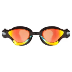 Arena Cobra Tri Swipe Mirror Triathlon Goggles (Indoors) - Yellow Copper Black Adult