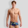 Funky Trunks Mens Sidewinder Trunks - Paint Smash 1 Funky Trunks Mens Sidewinder Trunks - Paint Smash