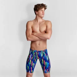 Funky Trunks Mens Training Jammers - Fire Cracker TRAINING SWIMWEAR
