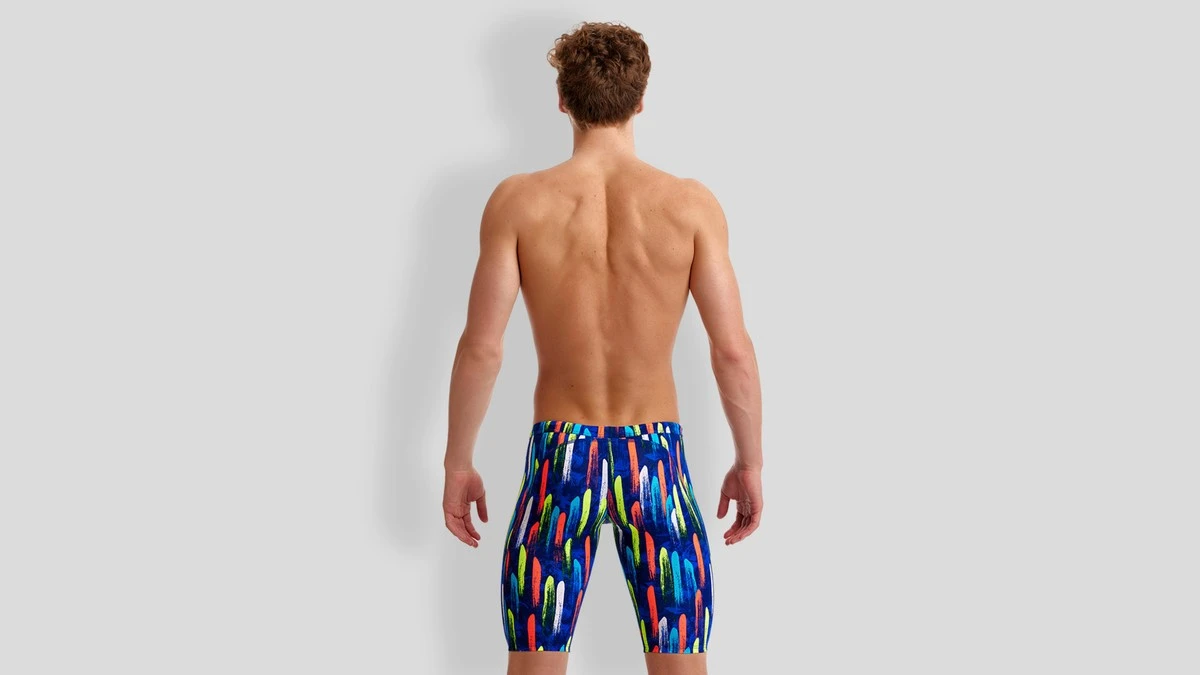 Funky Trunks Mens Training Jammers - Fire Cracker TRAINING SWIMWEAR 4 Funky Trunks Mens Training Jammers - Fire Cracker TRAINING SWIMWEAR