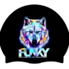 Funkita Adult Funky Swimming Cap - Howl Baby 1 Funkita Adult Funky Swimming Cap - Howl Baby