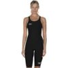 PERFORMANCE SWIMWEAR Speedo Womens Lzr Racer Element Open Back - Black White 1 PERFORMANCE SWIMWEAR Speedo Womens Lzr Racer Element Open Back - Black White