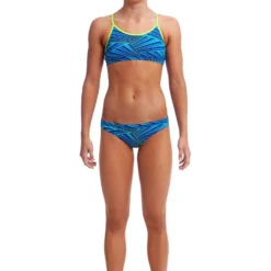 Funkita Girls Racerback Two Piece - Streaker