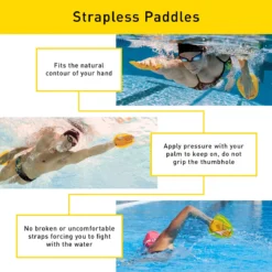 Finis Agility Paddles (Strapless) 8 Finis Agility Paddles (Strapless)