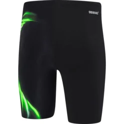 TRAINING SWIMWEAR Speedo Mens Molten Jammer - Black Energize Green