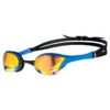 Arena Cobra Ultra SWIPE Mirror Goggles (Indoors) - Yellow Copper Blue 2 Arena Cobra Ultra SWIPE Mirror Goggles (Indoors) - Yellow Copper Blue
