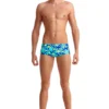 Funky Trunks Mens Eco Classic Trunks - Bird Brain 2 Funky Trunks Mens Eco Classic Trunks - Bird Brain