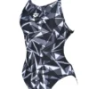 Arena Womens Shattered Glass Lightech One Piece - Black 2 Arena Womens Shattered Glass Lightech One Piece - Black