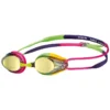 Arena Tracks Junior Mirror Goggles - Violet Fuchsia Green 1 Arena Tracks Junior Mirror Goggles - Violet Fuchsia Green