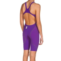 Arena Girls Powerskin ST Open Back - Purple PERFORMANCE SWIMWEAR