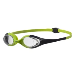 Arena Junior Spider Goggles - Navy Clear Citronella