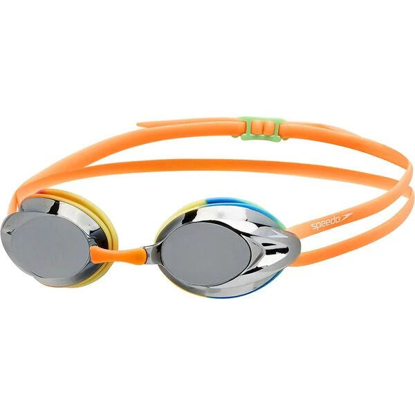 Speedo Junior Opal Mirror Goggles - Rainbow Silver 3 Speedo Junior Opal Mirror Goggles - Rainbow Silver