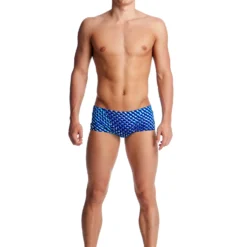 Funky Trunks Mens Classic Trunks - Vapour Scale TRAINING SWIMWEAR