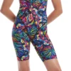 TRAINING SWIMWEAR Amanzi Womens Kneelength - Tropical Twilight