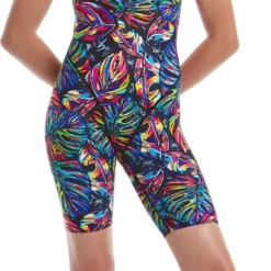 TRAINING SWIMWEAR Amanzi Womens Kneelength - Tropical Twilight