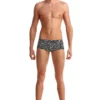 Funky Trunks Mens Eco Classic Trunks - Zebra Crossing