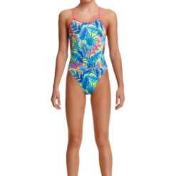 TRAINING SWIMWEAR Funkita Girls Single Strap One Piece - Poptail