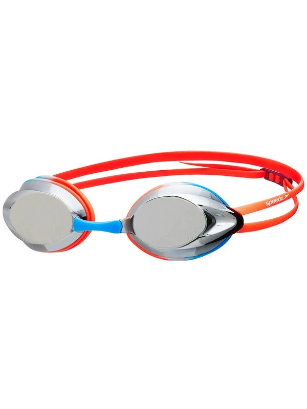 Speedo Junior Opal Mirror Goggles - Blue Orange 3 Speedo Junior Opal Mirror Goggles - Blue Orange
