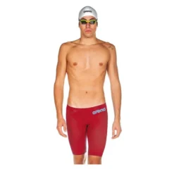 PERFORMANCE SWIMWEAR Arena Mens Powerskin Carbon Air 2 Jammer - Red