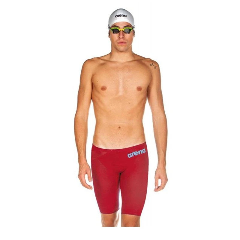 PERFORMANCE SWIMWEAR Arena Mens Powerskin Carbon Air 2 Jammer - Red 3 PERFORMANCE SWIMWEAR Arena Mens Powerskin Carbon Air 2 Jammer - Red