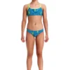 Funkita Girls Criss Cross Two Piece - Ripple Effect TRAINING SWIMWEAR