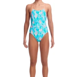 Funkita Girls Diamond Back One Piece - Pastel Paradise TRAINING SWIMWEAR