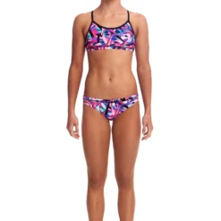 Funkita Girls Racerback Two Piece - Limitless