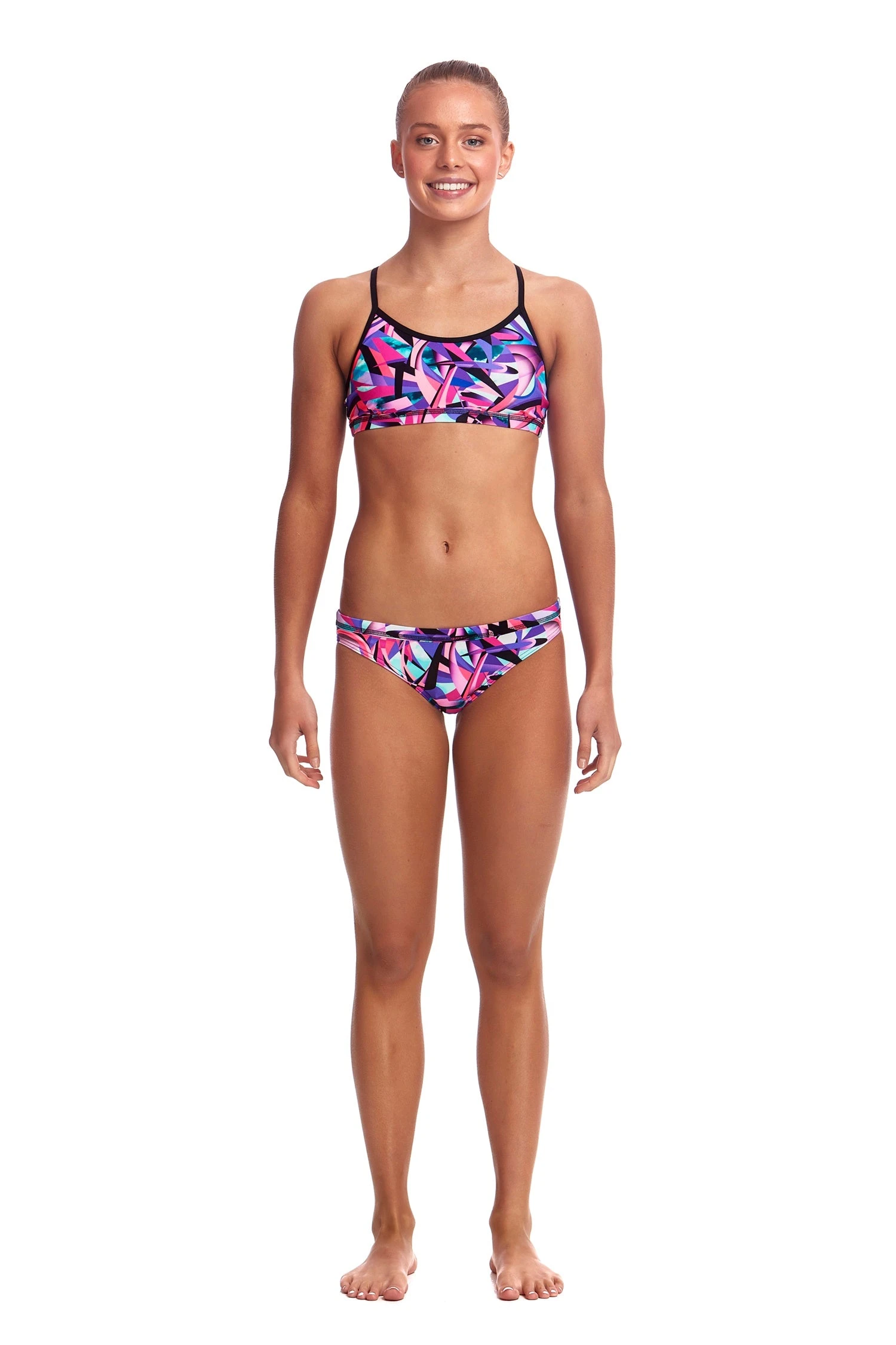 Funkita Girls Racerback Two Piece - Limitless 3 Funkita Girls Racerback Two Piece - Limitless