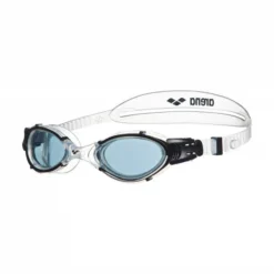 Arena Nimesis Crystal Medium Goggles (Triathlon Training) - Smoke Clear Black Adult