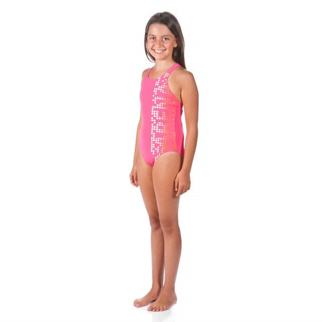Arena Girls Shed One Piece - Rose Mango TRAINING SWIMWEAR 3 Arena Girls Shed One Piece - Rose Mango TRAINING SWIMWEAR