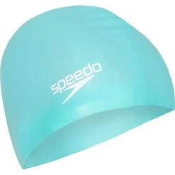 Adult Speedo Long Hair Cap - Aqua