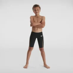 Speedo Boys Junior Lzr Racer X Jammer - Black Gold
