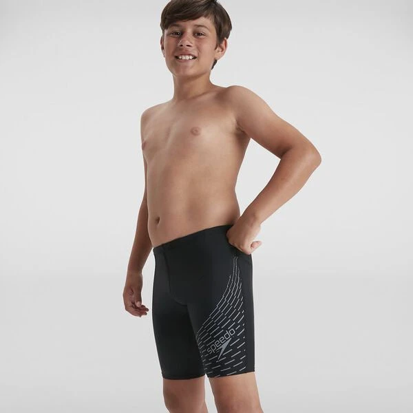 Speedo Boys Medley Logo Jammer - Black Aredesia 3 Speedo Boys Medley Logo Jammer - Black Aredesia