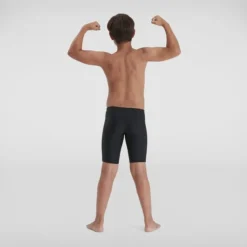 Speedo Boys Medley Logo Jammer - Black Aredesia 7 Speedo Boys Medley Logo Jammer - Black Aredesia