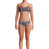 Funkita Girls Racerback Two Piece - Secret Code 2 Funkita Girls Racerback Two Piece - Secret Code