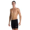 Speedo Mens Lzr Racer Element Jammer - Black Copper 1 Speedo Mens Lzr Racer Element Jammer - Black Copper