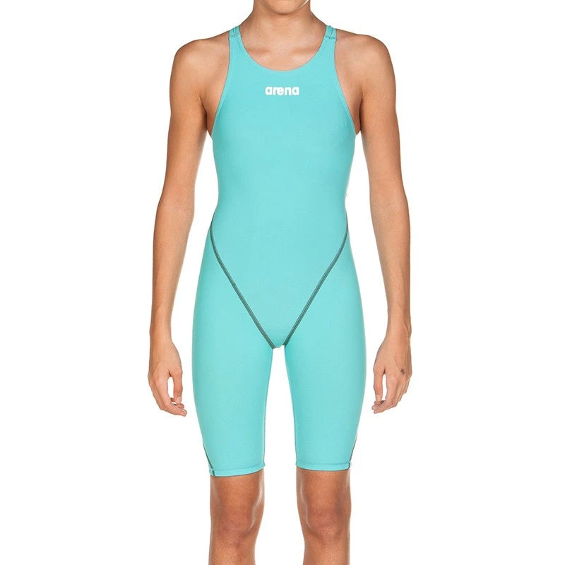 PERFORMANCE SWIMWEAR Arena Womens Powerskin ST 2.0 Open Back - Aquamarine 3 PERFORMANCE SWIMWEAR Arena Womens Powerskin ST 2.0 Open Back - Aquamarine