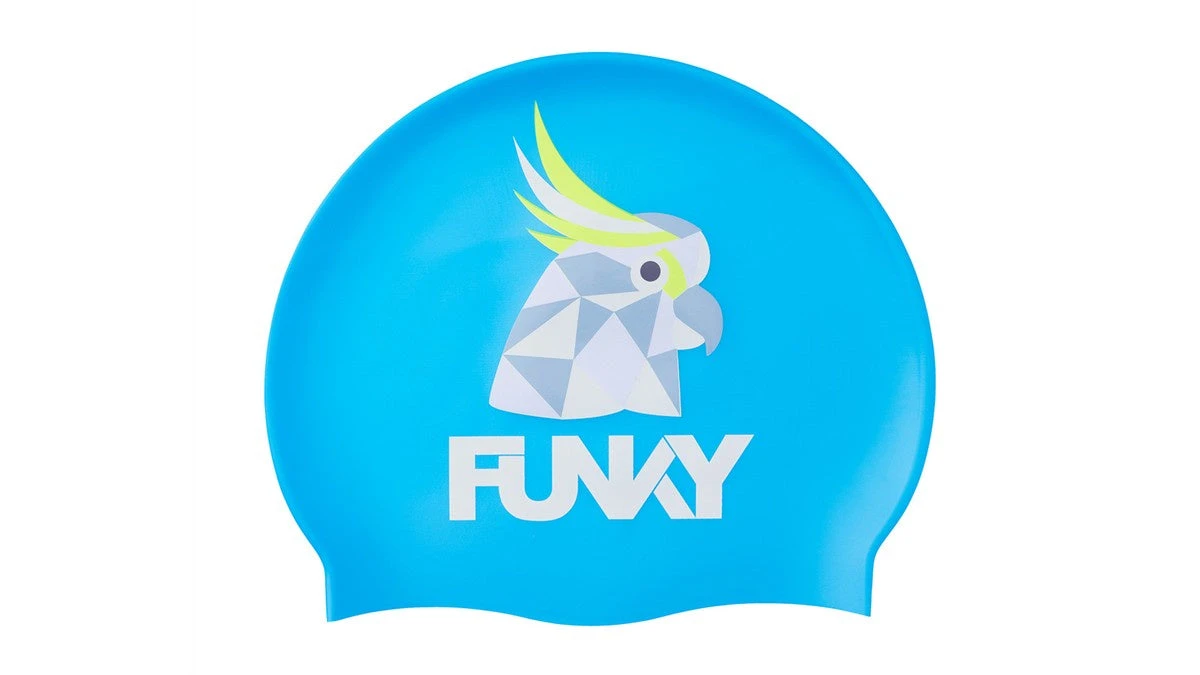 Funkita Adult Funky Swimming Cap - Cocky 3 Funkita Adult Funky Swimming Cap - Cocky