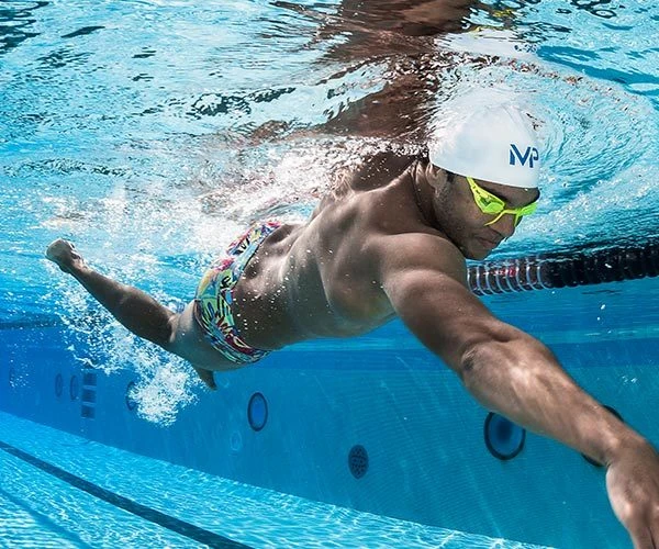 Michael Phelps TRAINING SWIMWEAR MP Mens Palm Spirit Brief - Riviera 6 Michael Phelps TRAINING SWIMWEAR MP Mens Palm Spirit Brief - Riviera