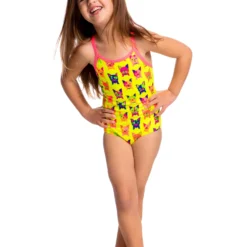 Funkita Toddler One Piece - Hot Diggity TRAINING SWIMWEAR