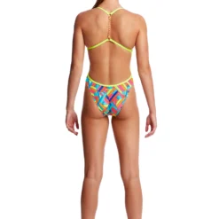 Funkita Ladies Twisted One Piece - Panel Pop TRAINING SWIMWEAR