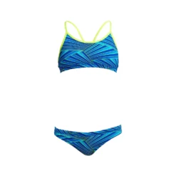 Funkita Girls Racerback Two Piece - Streaker 9 Funkita Girls Racerback Two Piece - Streaker