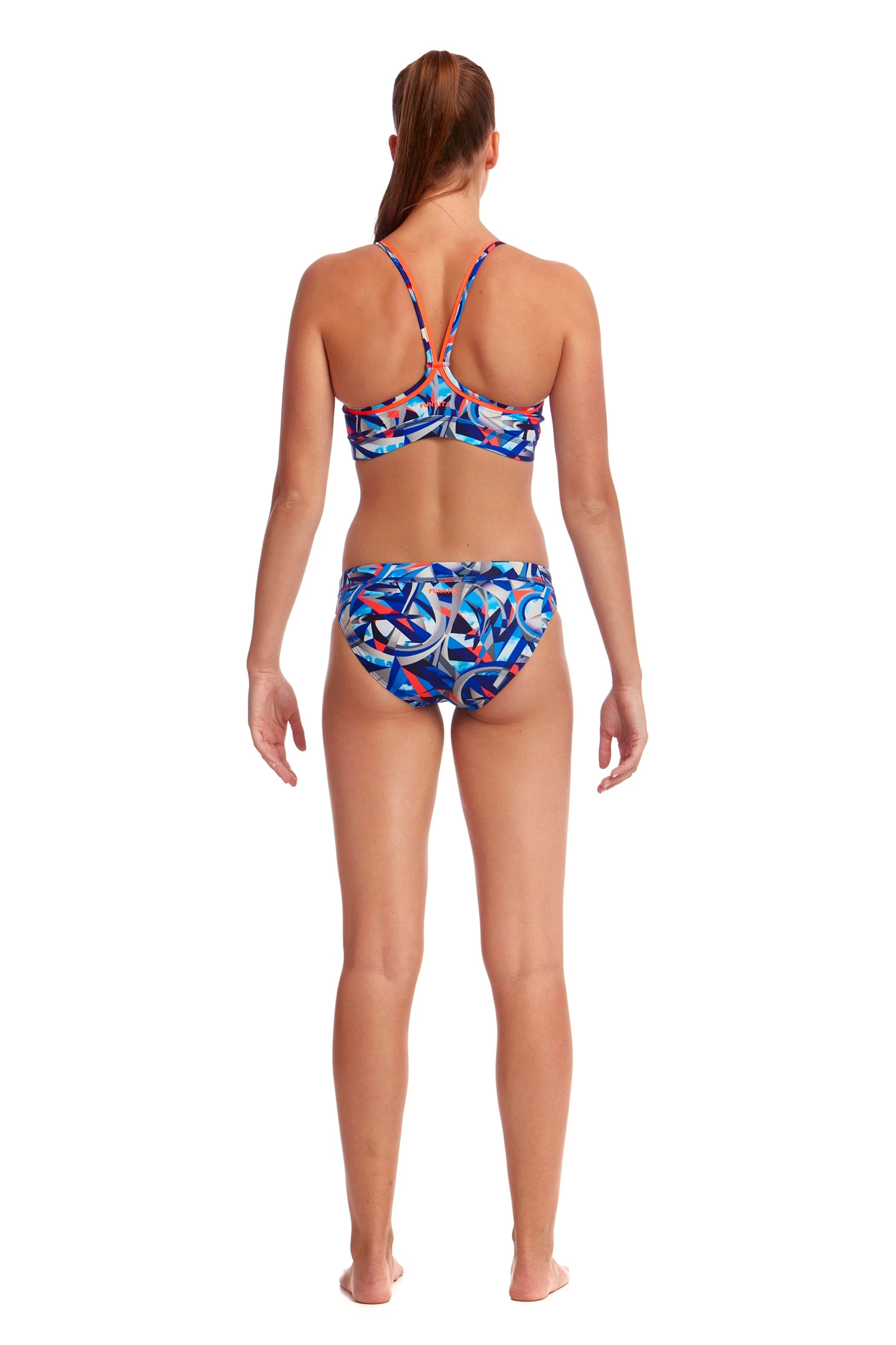 Funkita Ladies Sports Two Piece - Futurismo 5 Funkita Ladies Sports Two Piece - Futurismo